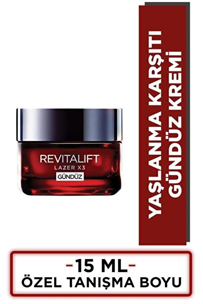 L'Oreal Paris L'oréal Paris Revitalift Lazer X3 Yoğun Yaşlanma Karşıtı Gündüz...