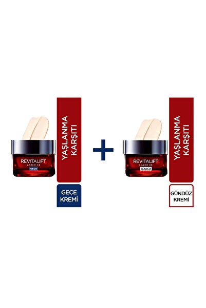 L'Oreal Paris Loreal Paris Revitalift Lazer X3 Yoğun Yaşlanma Karşıtı Gece + ...