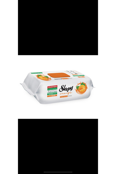 Sleepy portakallı yüzey temizlik havlusu 100lü