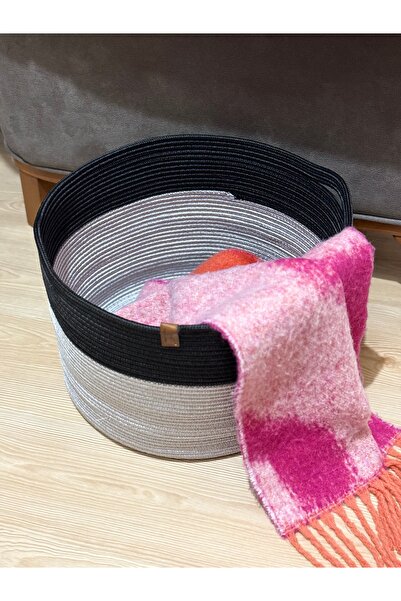 VELLORA HOME Jute Wicker Basket, Organizer Basket, Wicker Woven Basket 40cm X...