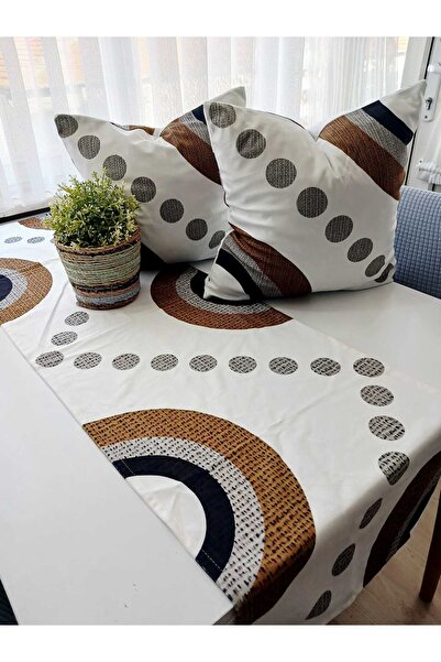 Ardizayn Bohemian - Velvet Fabric, Balcony, Garden, Kitchen, Runner and Set of 2 Throw Pillow Covers