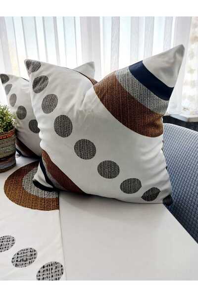 Ardizayn Bohemian - Velvet Fabric, Balcony, Garden, Kitchen, Runner and Set of 2 Throw Pillow Covers