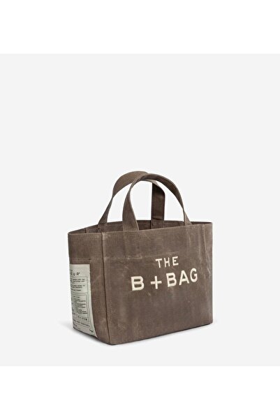 gül sezgin butik Women's Brown Canvas Medium Size Trend Hand Shoulder Bag