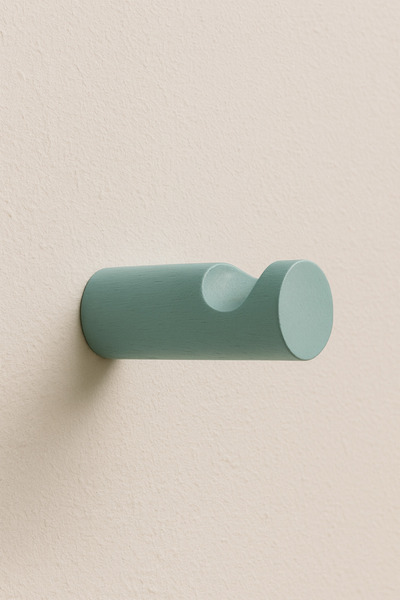 od orient design Gök Mavisi - İskandinav Stili Ahşap Askı