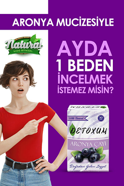 Detoxum Zayıflamak Detox Karışık Bitki Çayı Form Diyet Çayı (