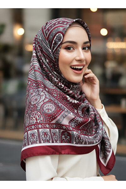 LOPRES شال أنيق يومي بنمط بيزلي عرقي