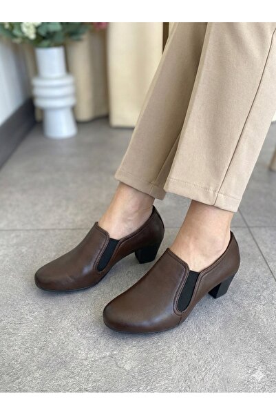Tamdabu Ayakkabı KAHVERENGİ HAKİKİ DERİ ANATOMİK TABAN RAHAT VE ŞIK GÜNLÜK KA...