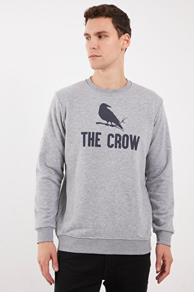 The Crow سويت شيرت رجالي Zoom TC1905