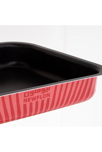 Newflon Rectangular Oven Tray Set Of 3 Pcs ( 25-29-31 )
