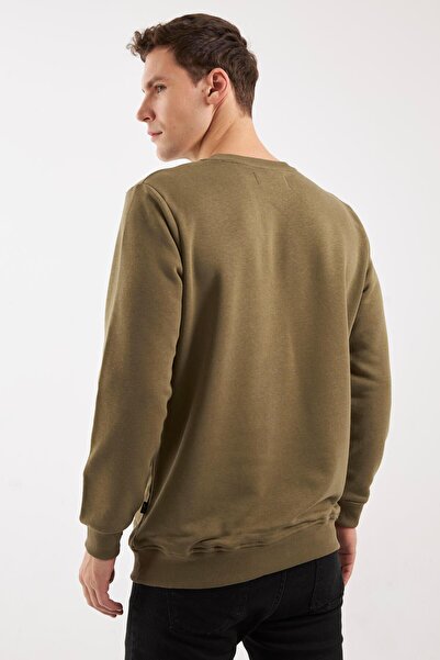 The Crow Хакі чоловічий світшот