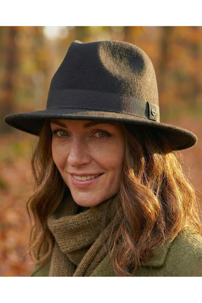 OnMyHead قبعة بنما تريلبي سوداء