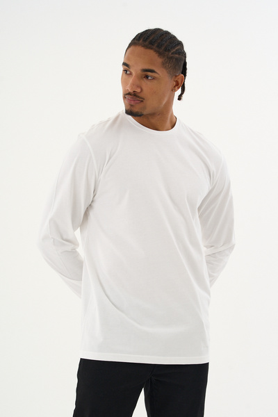 Superlife Men's Crew Neck Long Sleeve T-Shirt Spr24Ts41