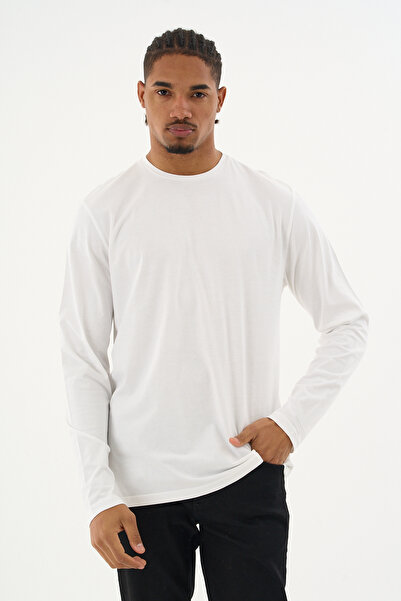 Superlife Men's Crew Neck Long Sleeve T-Shirt Spr24Ts41