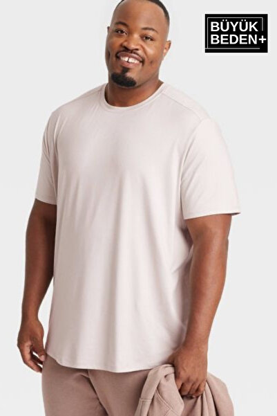 Superlife Men's Large Size Crew Neck T-Shirt Sprbts10