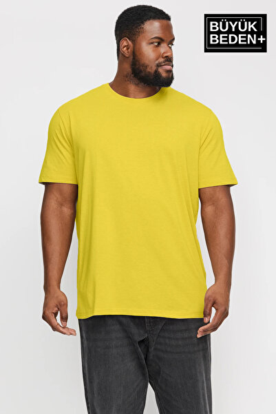 Superlife Men's Large Size Crew Neck T-Shirt Sprbts10