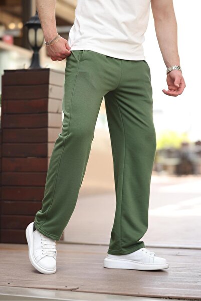 Madmext Khaki Relaxed Cut Men's Sweatpants E6560