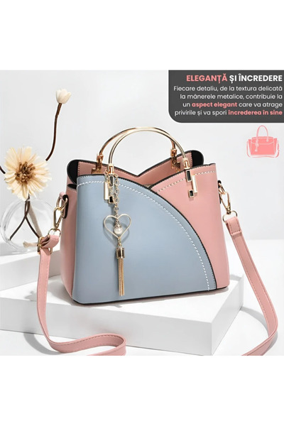 Full Abundance Geantă elegantă crossbody pentru femei, piele PU, Moderna, ver...