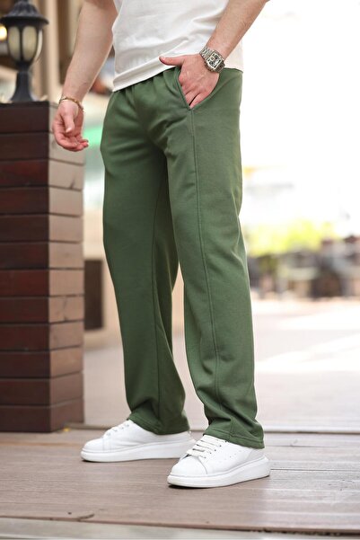Madmext Khaki Relaxed Cut Men's Sweatpants E6560
