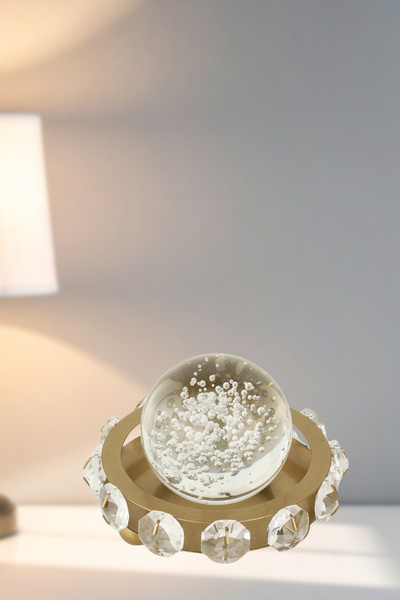 Begüsa Soliva Cam Toplu Taşlı Aksesuar Eskitme