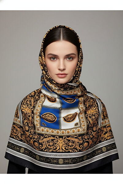 LadyCoco Soft Cotton Circle Patterned Shawl