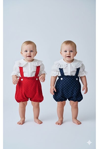 BabyDia Double Salopet Set