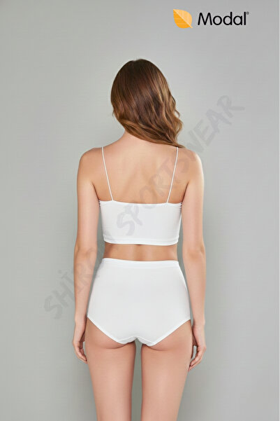 Shiron Sportswear&Company Ψηλόμεσο εσώρουχο εφέ σύσφιξης Modal 6-pack Premium Series - Berrak 11656