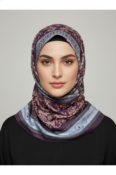 LadyCoco Soft Cotton Circle Patterned Shawl