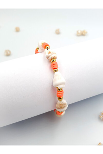 Stella Fortis 🐚   Natural Seashell Women's Bracelet |   Gold Detailed