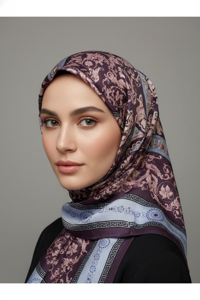 LadyCoco Soft Cotton Circle Patterned Shawl