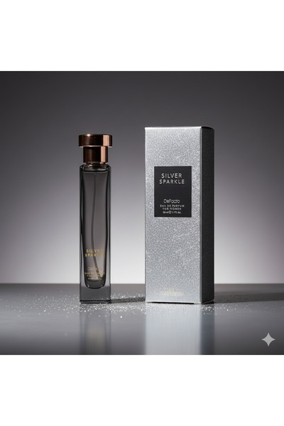 DeFacto Silver Sparkle Kadın Parfüm 50 ml – Ferah, Aromatik ve Gün Boyu Kalıcı Koku