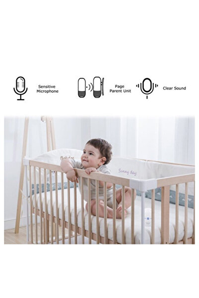 Generic 2-Way Wireless Infant Baby Audio Monitor - Kids Radio Intercom Nanny Babysitter