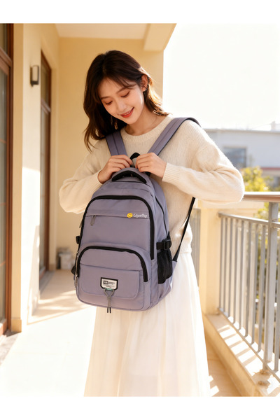 Generic Lightweight Dual-Shoulder Bag for College Students' Stress-Relief Leisure Travel