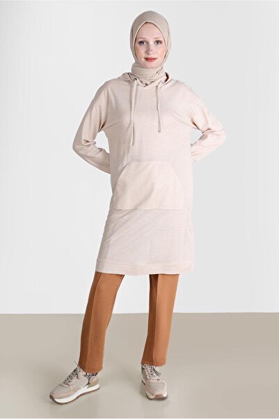 Alvina K Hooded Tunic with Pockets 42557