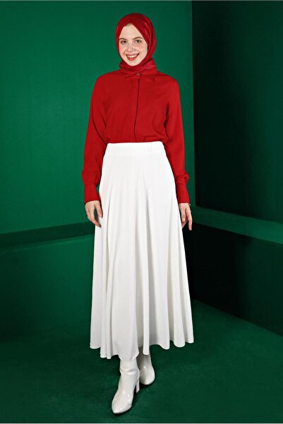 Alvina Hidden Button Blouse 43373