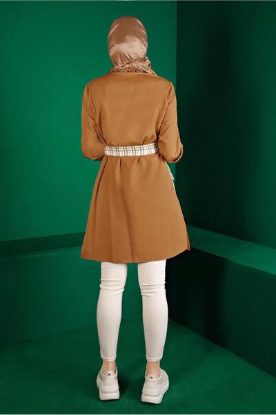 TRENDTESETTÜR ΓΥΝΑΙΚΕΙΑ ΠΟΡΤΟΚΑΛΙΑΚΗ (Κ.Μουσταρδί) ΖΩΝΗ ΚΑΡΟΥΜΕΝΗ ΤΟΥΝΙΚΑ ΜΕ ΣΧΕΔΙΟ T 43377