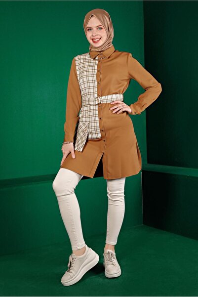 TRENDTESETTÜR ΓΥΝΑΙΚΕΙΑ ΠΟΡΤΟΚΑΛΙΑΚΗ (Κ.Μουσταρδί) ΖΩΝΗ ΚΑΡΟΥΜΕΝΗ ΤΟΥΝΙΚΑ ΜΕ ΣΧΕΔΙΟ T 43377