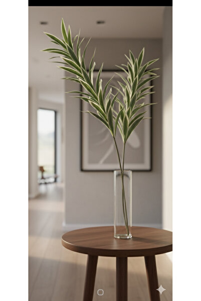 YASİMA Çizgili Kılıç Çiçeği 90 Cm Çiçeği Ev Dekor Saksı Süsü