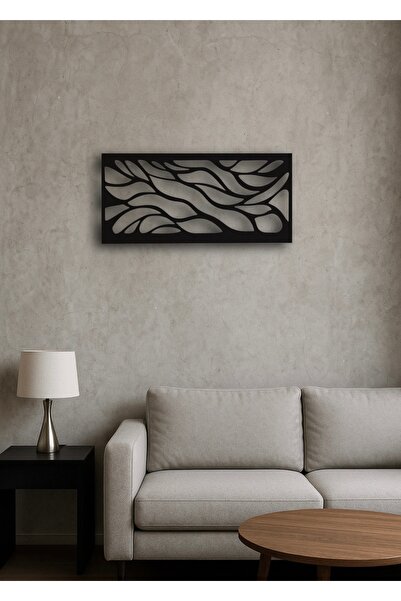Luxe Motion Siyah Metal Tablo