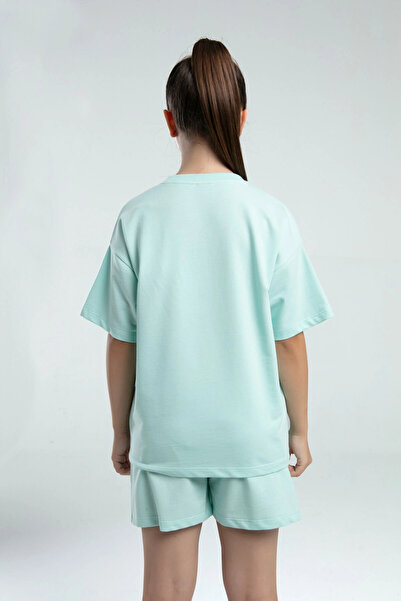 Kappa Girl's Green Shorts Set