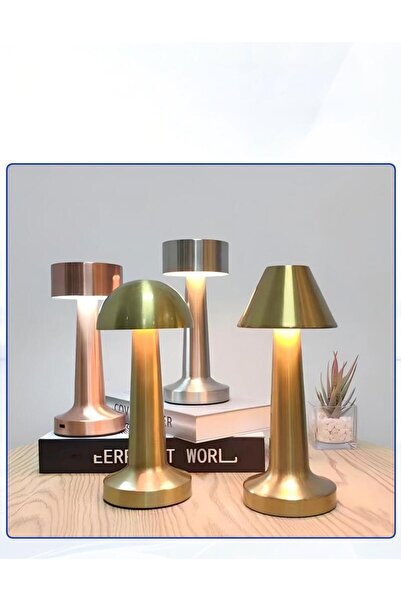 Generica Generic Retro Minimalist Decorative Small Table Lamp Silver