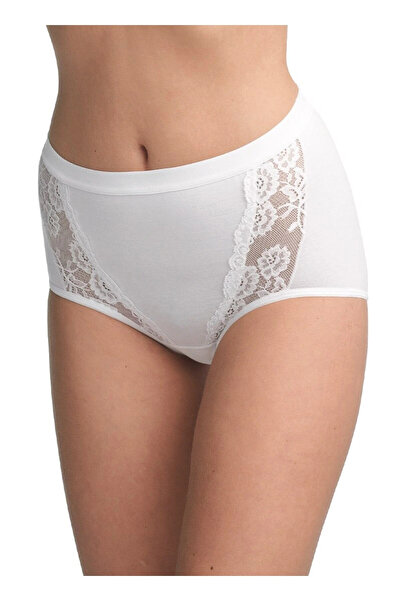 Blackspade Women's Slip Panties Lace Private 1316 - White