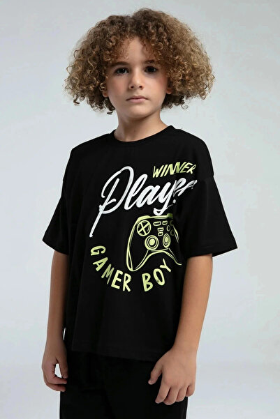 Rolypoly Boy's bermuda set - black