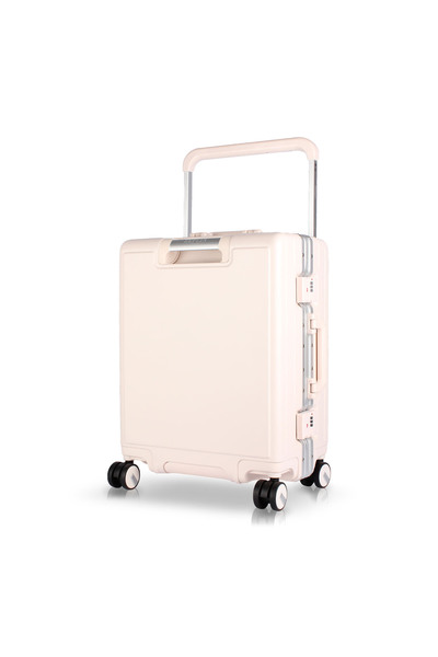 Zeplin Luna PC Policarbon Kabin Boy Valiz Pembe