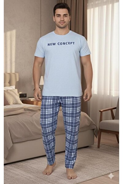 Sude HOMEWEAR SET DE PIZJA BĂRBAȚI ECOSCENTĂ CU MÂNERĂ SCURTĂ