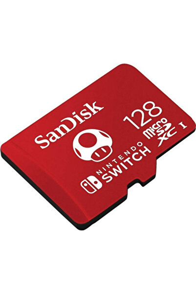SanDisk microSDXC UHS-I Card for Nintendo Switch - 100MB/s Read, 90MB/s Write, 128 GB (SDSQXAO-128G-