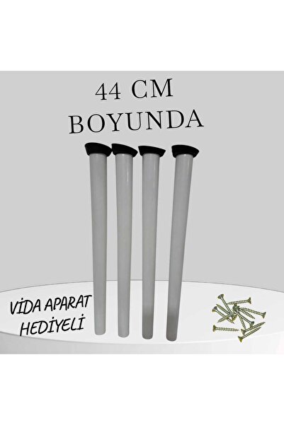 Ema orman Masa alba de 44 cm, scaun picior conic din lemn