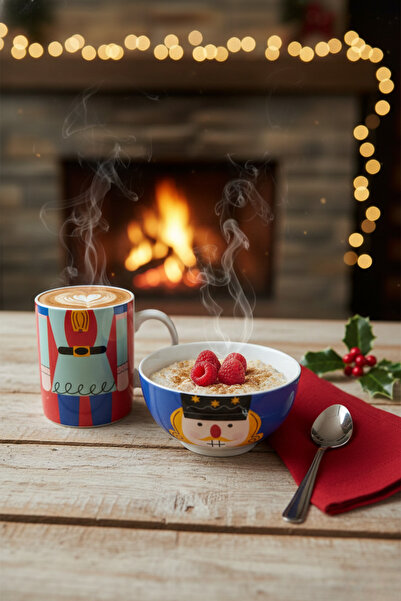 Elista Kurşun asker Temalı Yılbaşı Kupa & Kase Seti