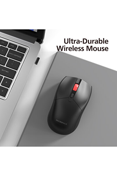 Micropack MP-702W Pro Wireless Mouse - RF 2.4GHz, Adjustable 1600 DPI, Multi-Platform