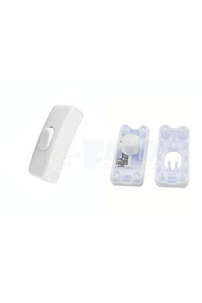 FANO Beyaz-(2 Adet)-ON-OFF Arapuar Anahtarı Açma Kapama Switch