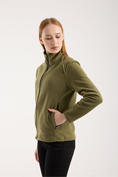 KAPHONE Women's Full Zip 2-Pocket Fleece Jacket